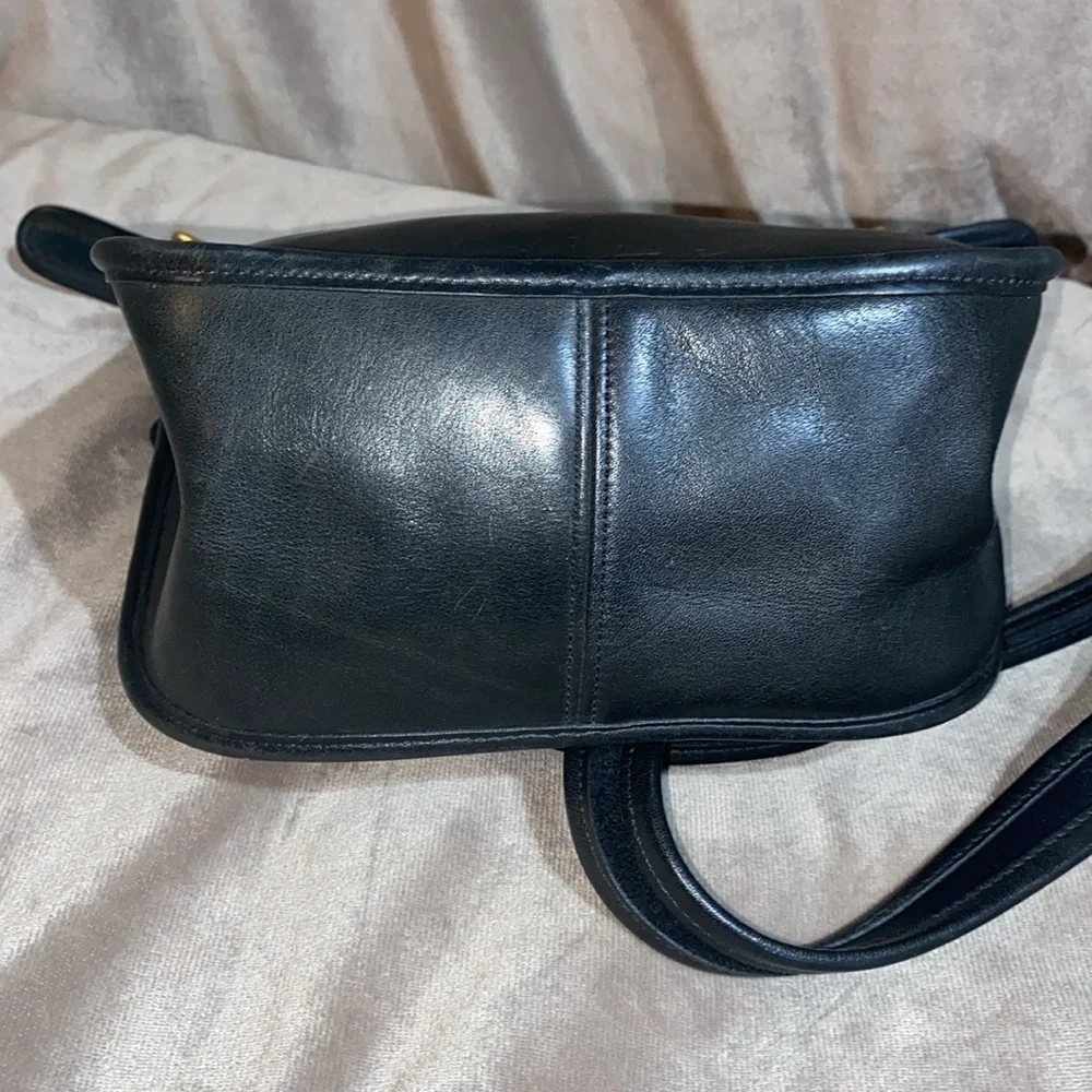 Coach Janice 9950 Black Leather Shoulder Bag
